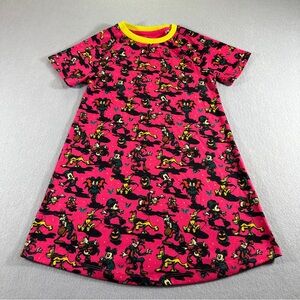 Disney Parks Mickey Minnie Mouse Halloween Nightshirt Short Sleeve Size 5/6‎
